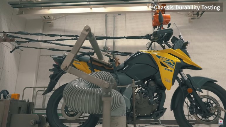 Δοκιμές αντοχής – Durability Testing – στις μοτοσυκλέτες της Suzuki